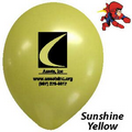 9" Sunshine Yellow Latex Balloons